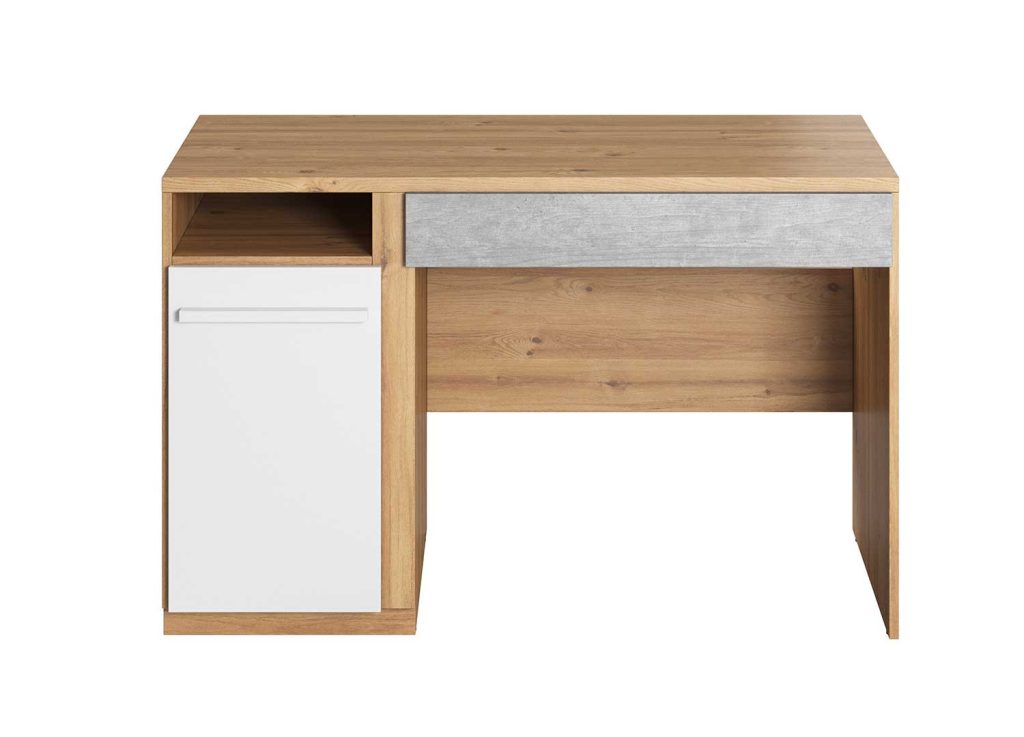Bureau avec rangement chambre enfant Pixel