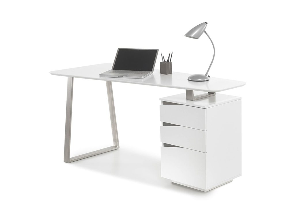 Bureau blanc