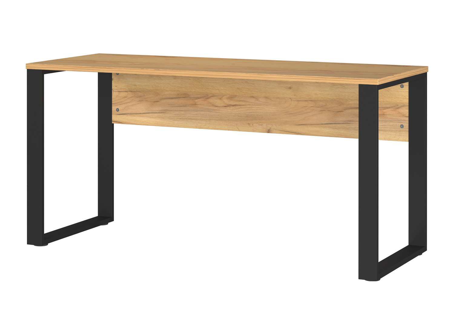 Bureau bois et métal 150 cm Adrano
