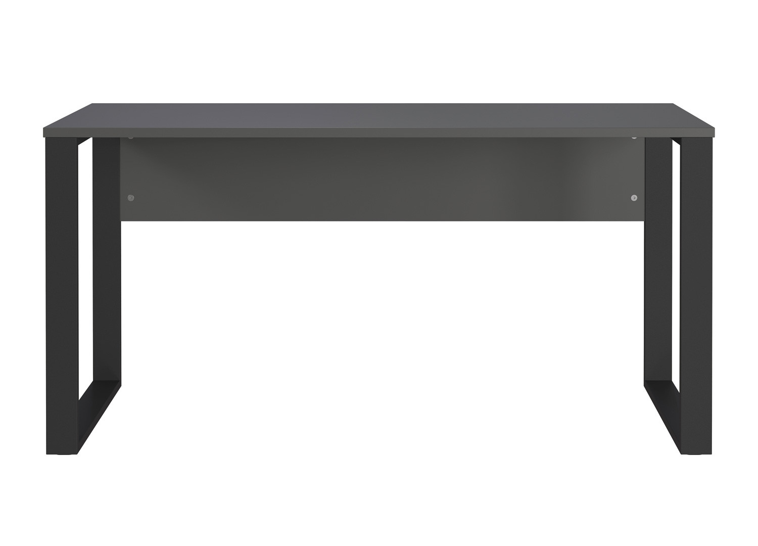 Bureau graphite et métal 150 cm Adrano