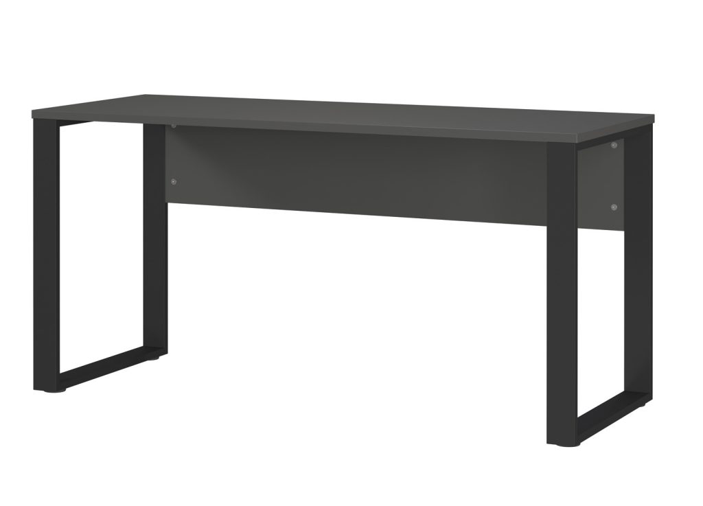 Bureau graphite et métal 150 cm Adrano