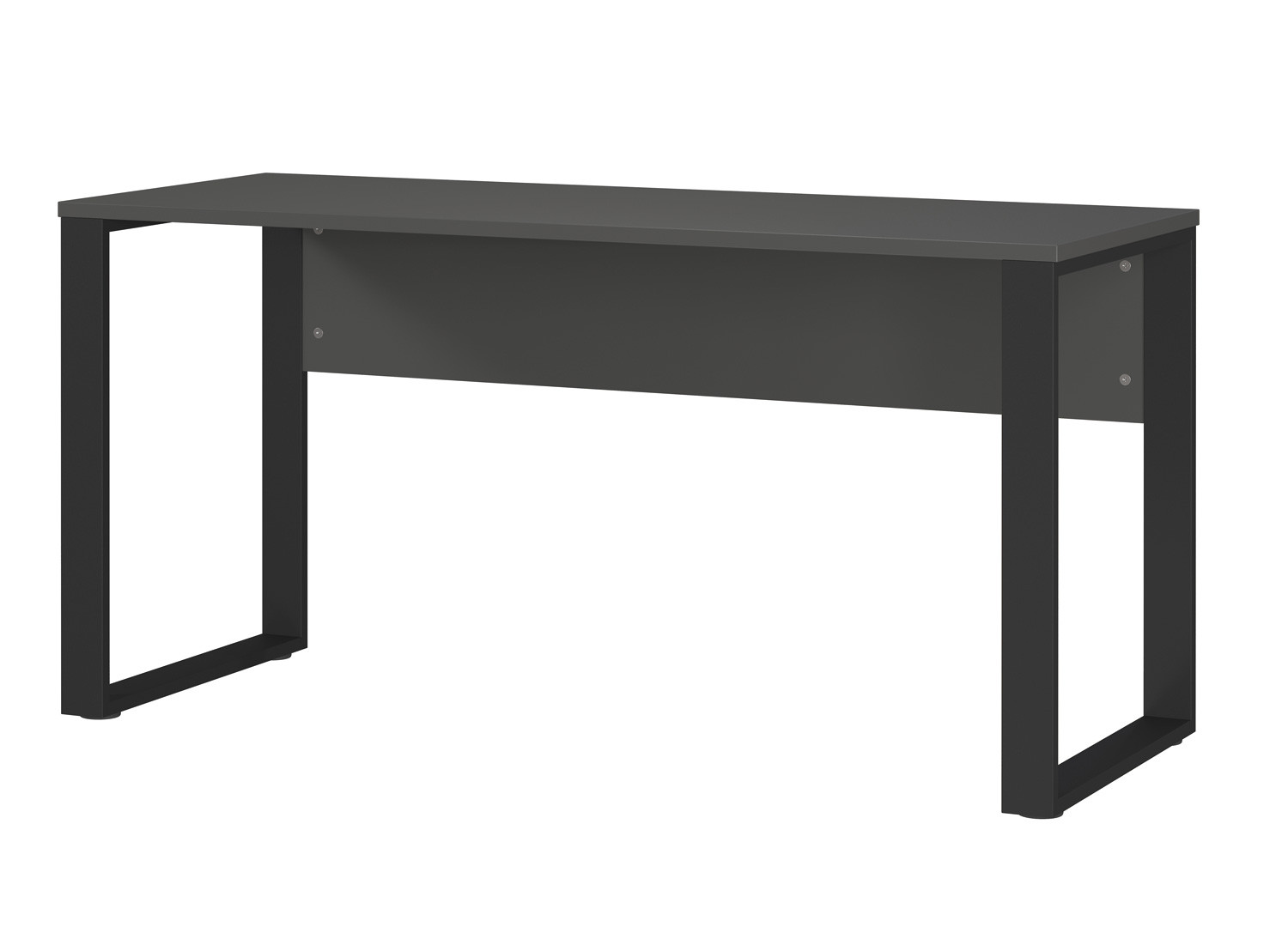 Bureau graphite et métal 150 cm Adrano