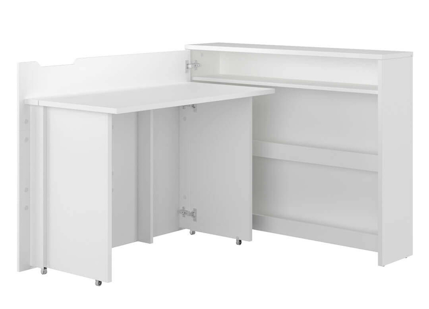 Bureau pliant blanc 115 cm Work Concept