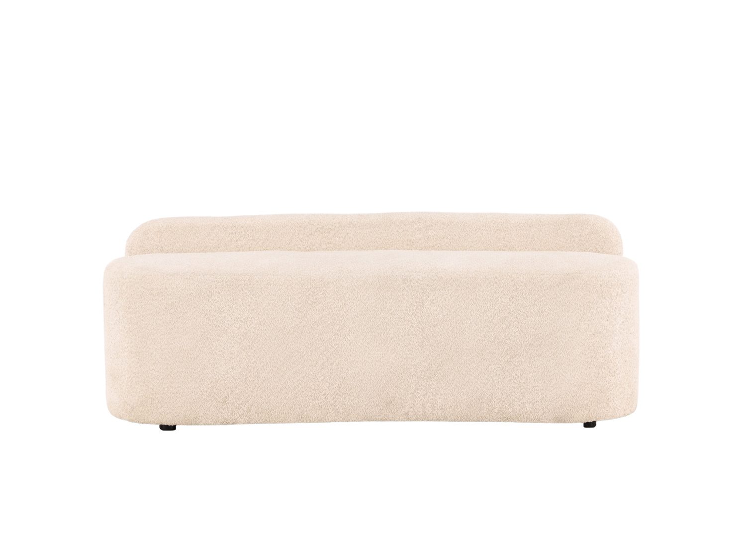 Vue détaillée du canapé Pocatello blanc