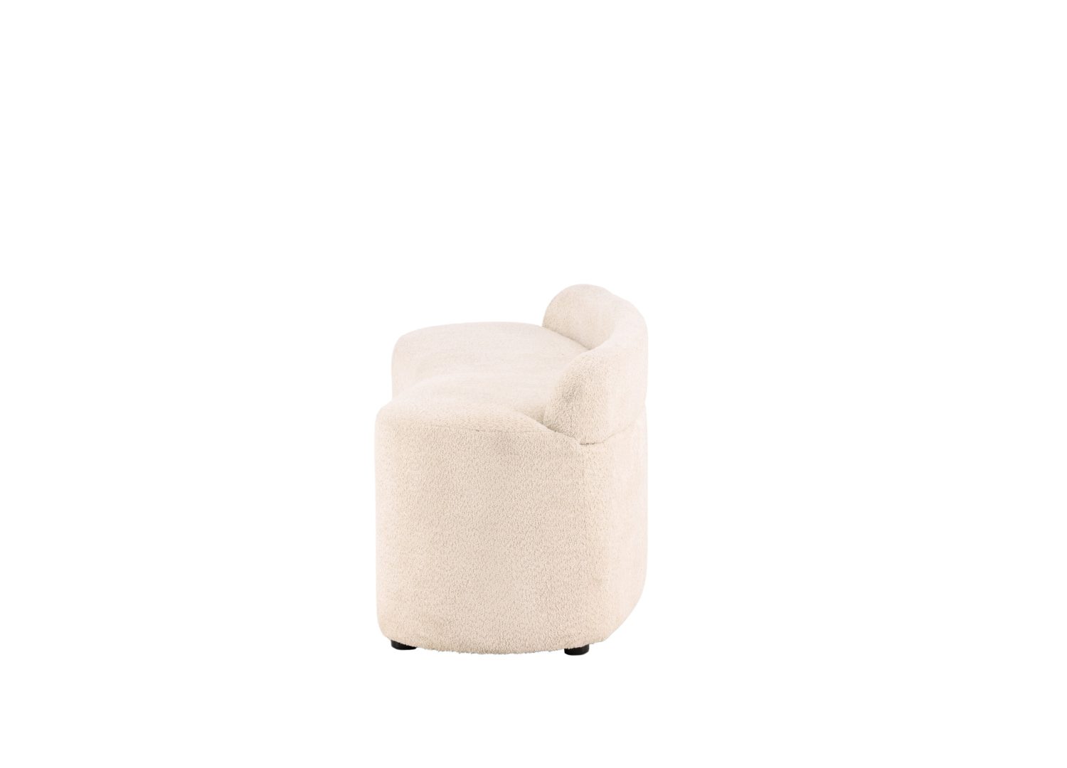 Vue produit du canapé Pocatello blanc