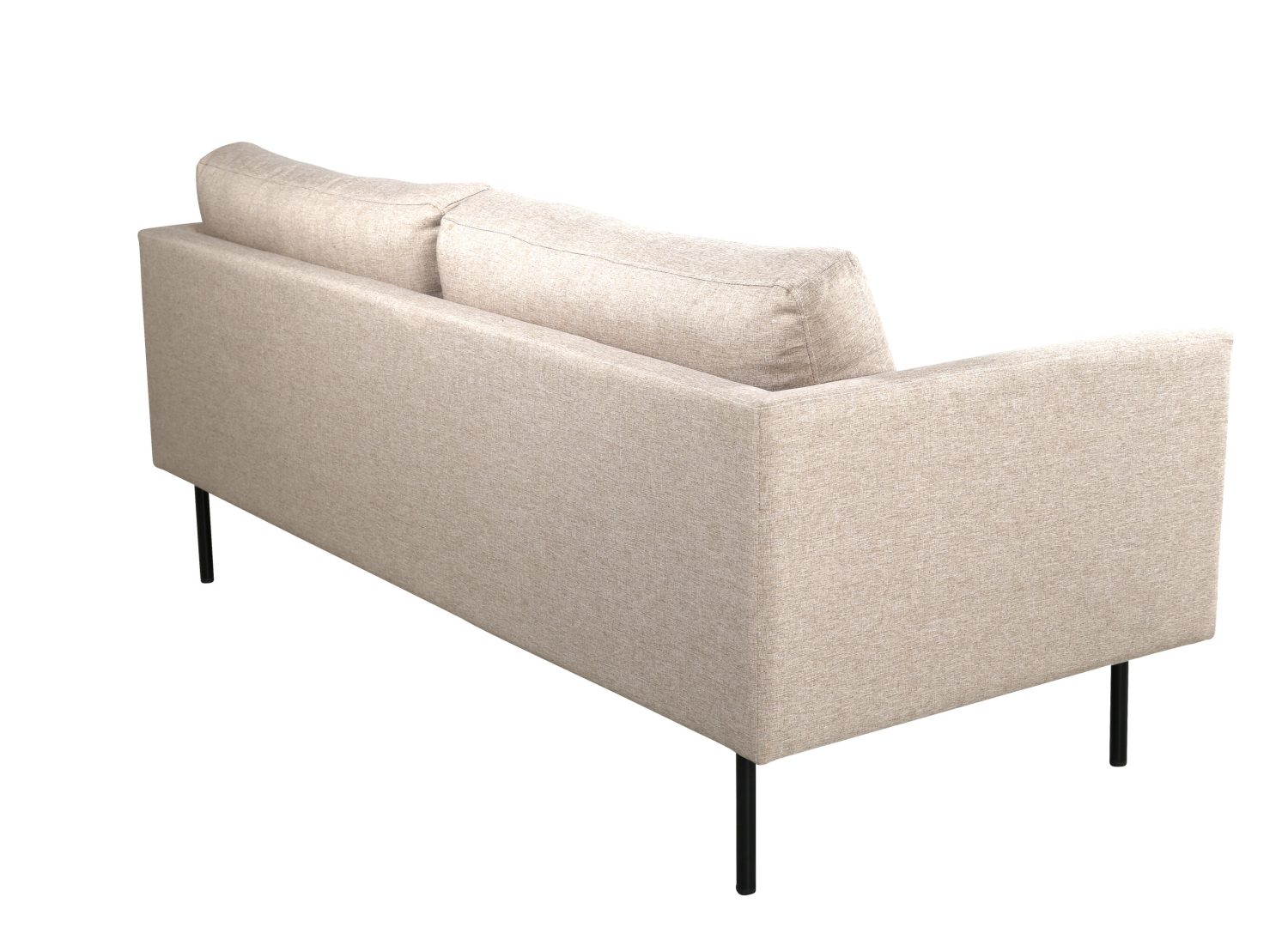 Vue produit du canapé Zoom marron