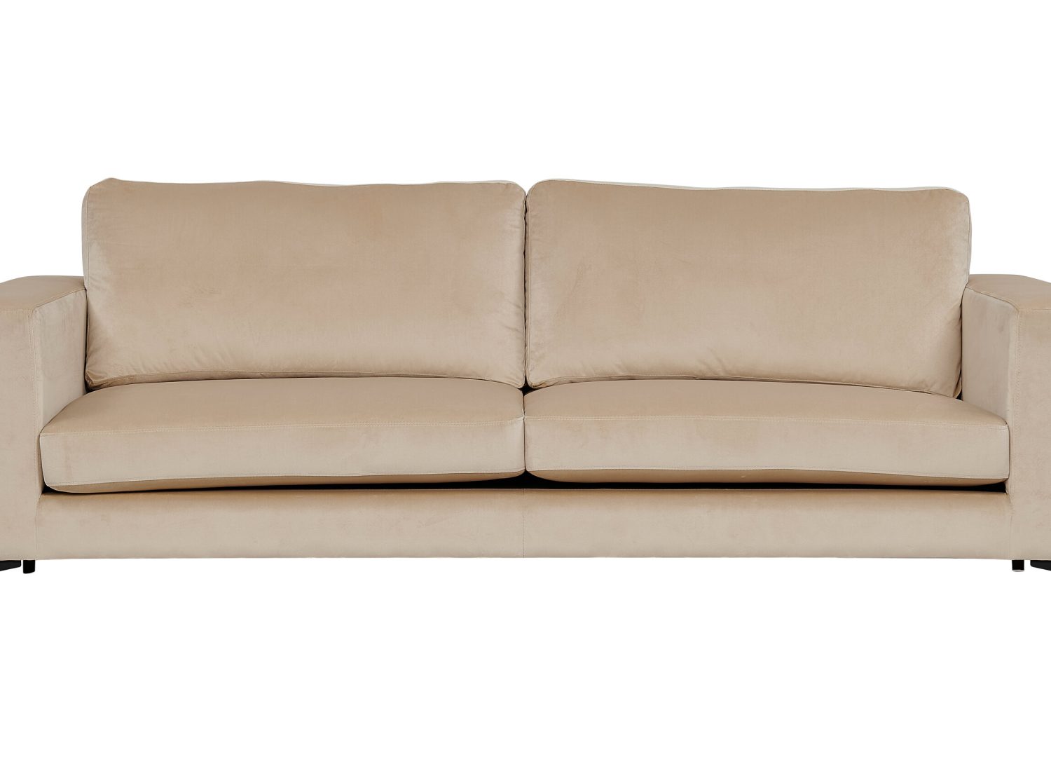 Vue détaillée du canapé Bolero beige