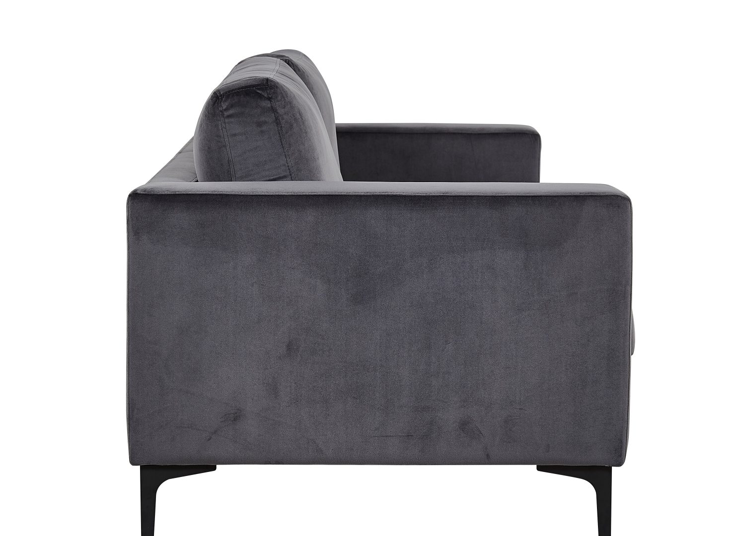 Vue produit du canapé Bolero gris