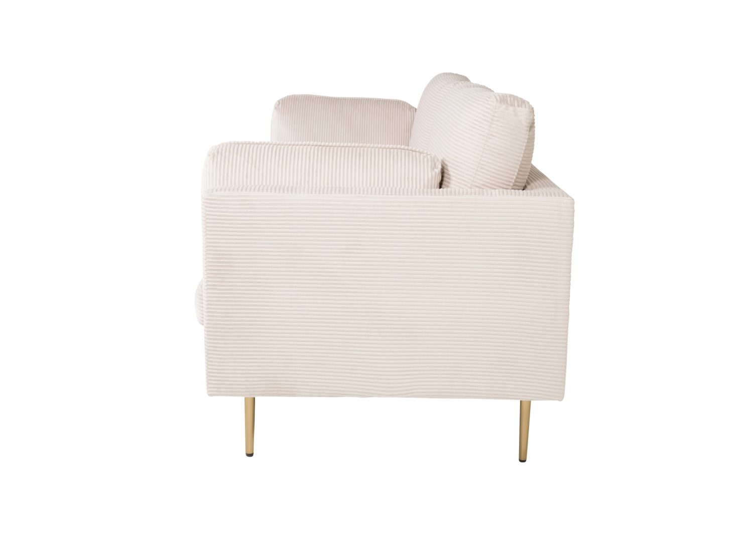 Détail du revêtement du canapé Boom beige