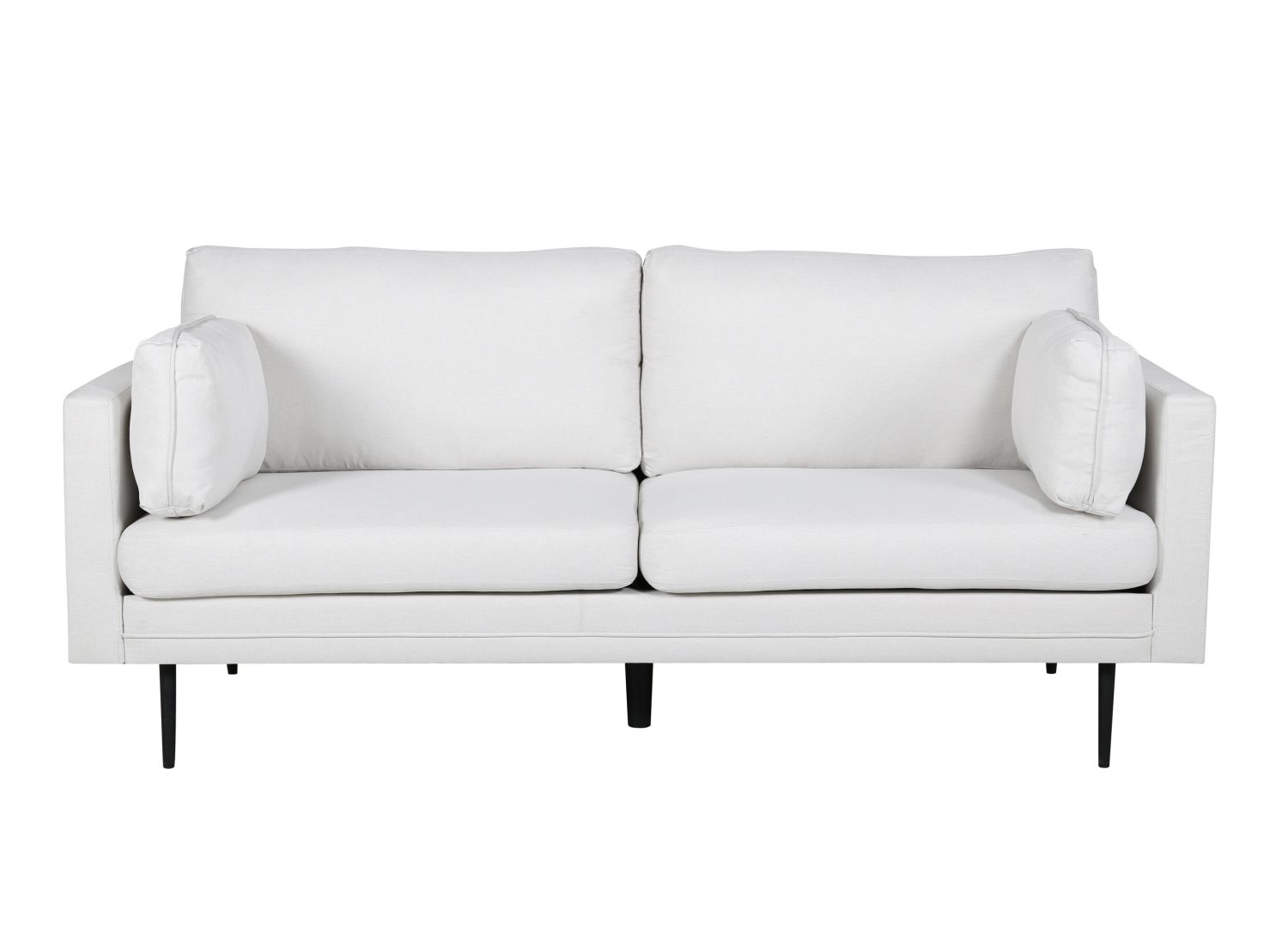 Vue détaillée du canapé Boom beige clair