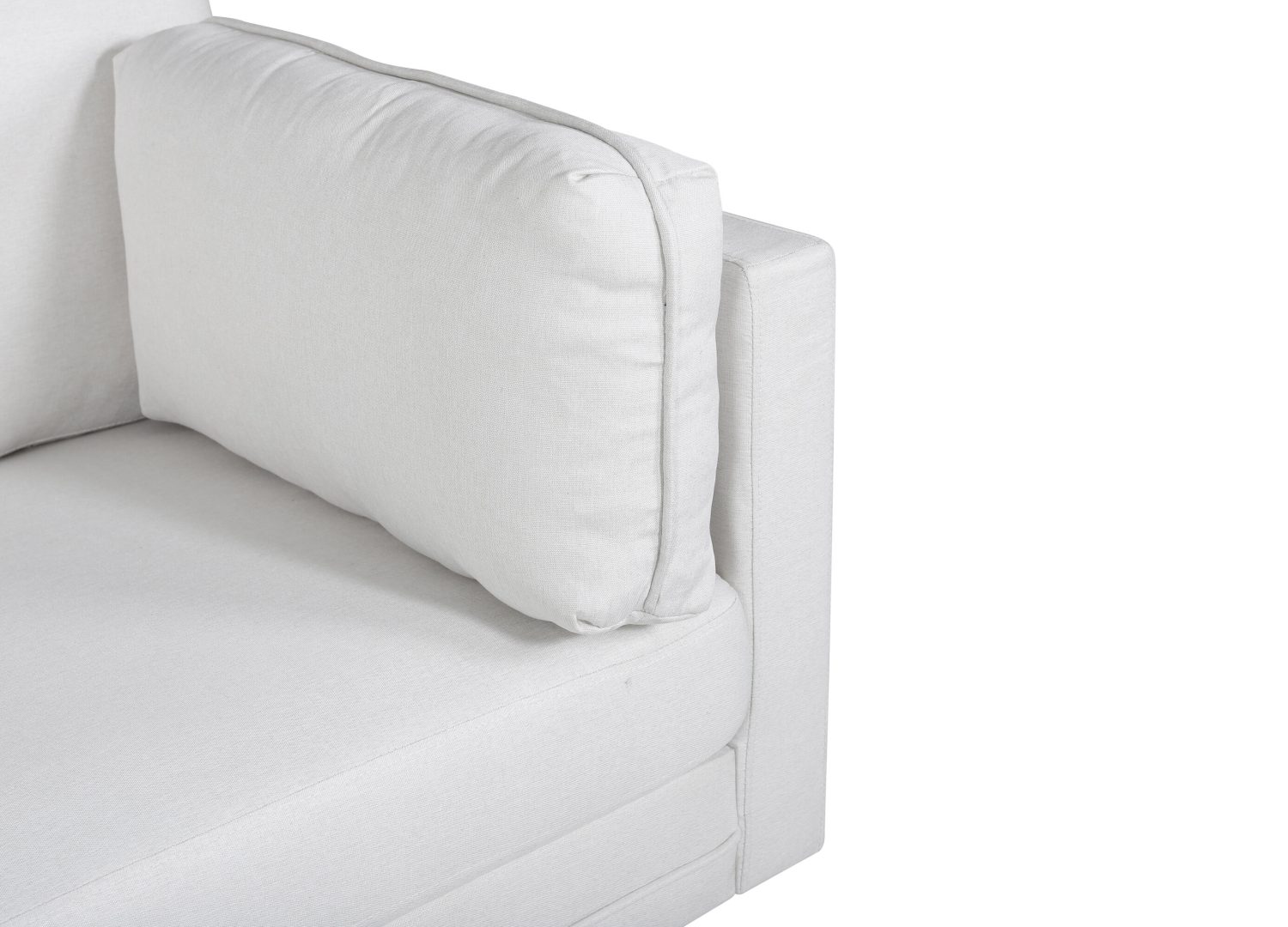 Vue produit du canapé Boom beige clair