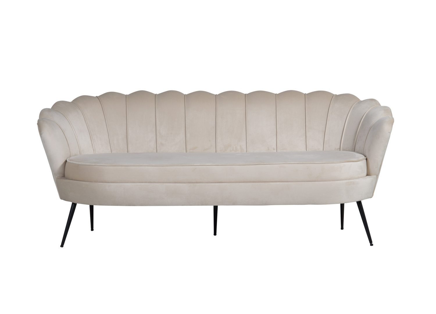 Vue détaillée du canapé Calais beige