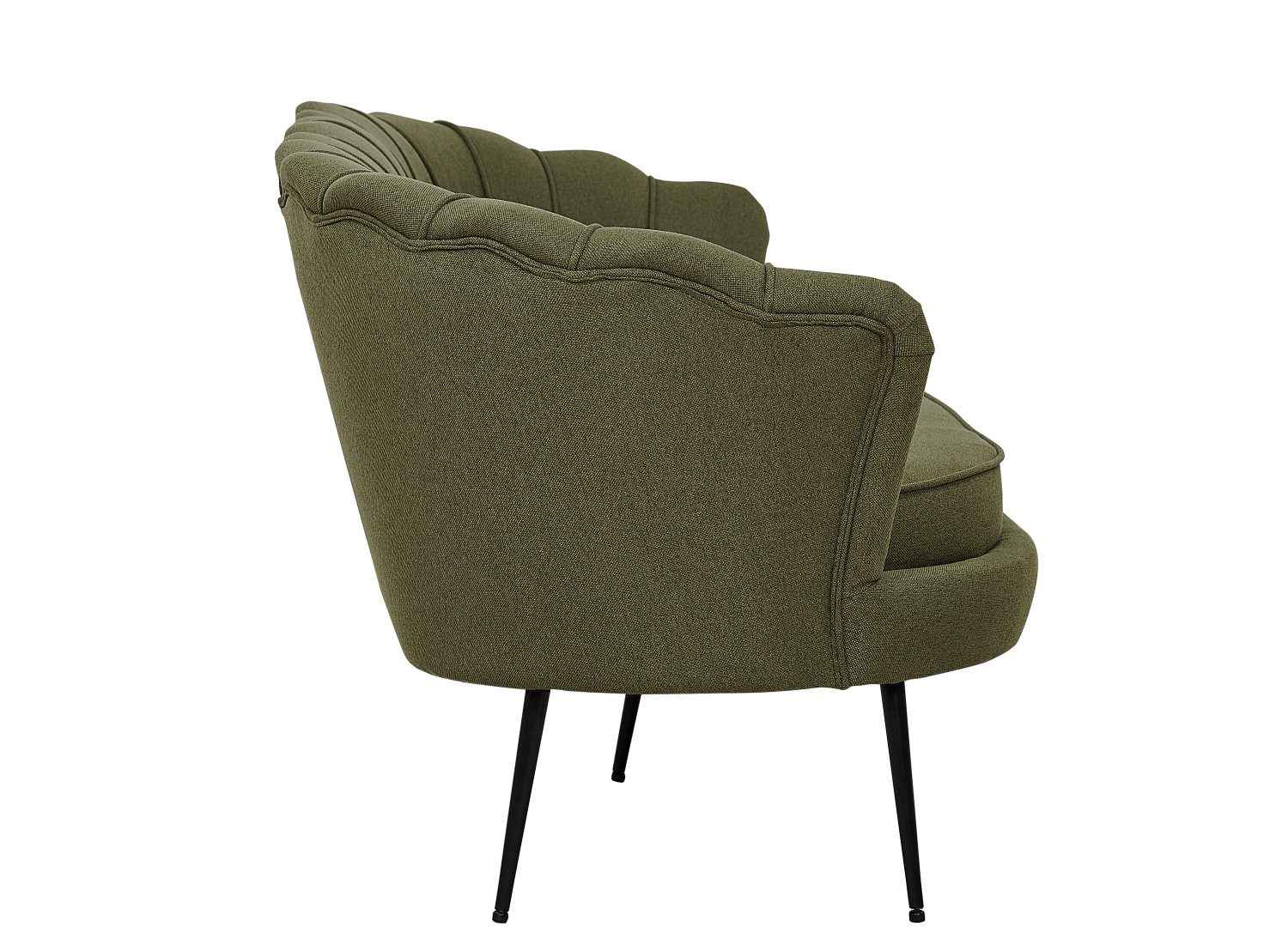 Vue produit du canapé Calais vert