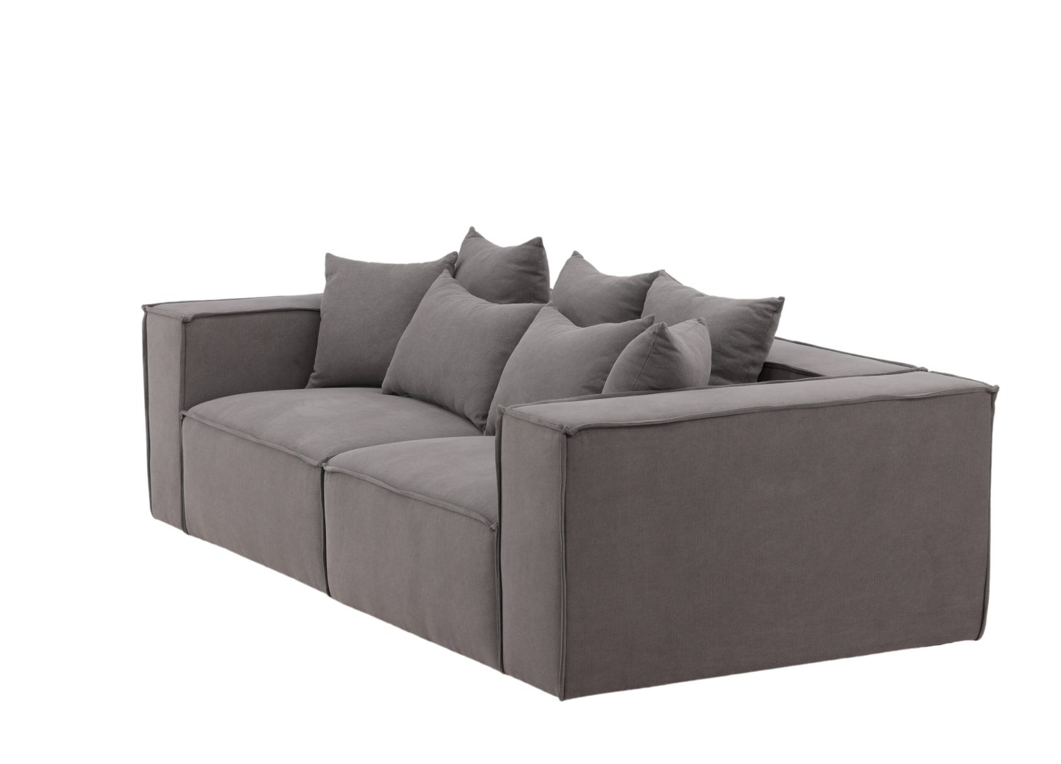 Détail du revêtement du canapé Gillholmen gris