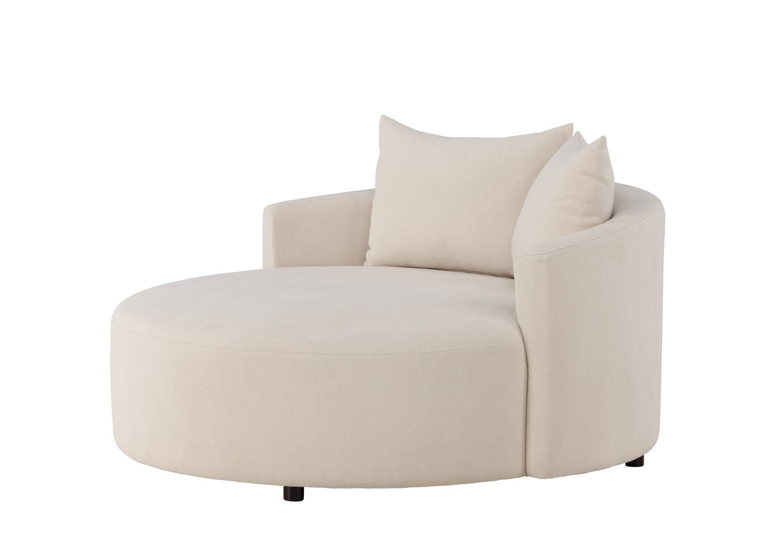 Détail du revêtement du canapé Kelso beige