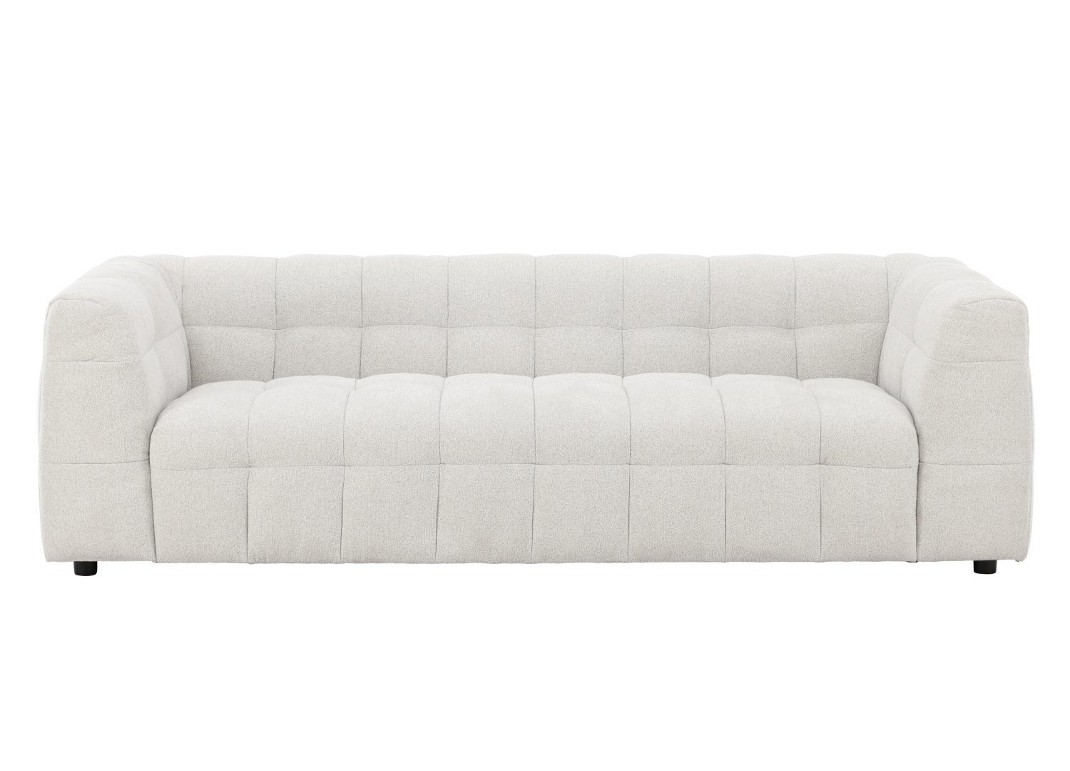 Vue détaillée du canapé Malou beige