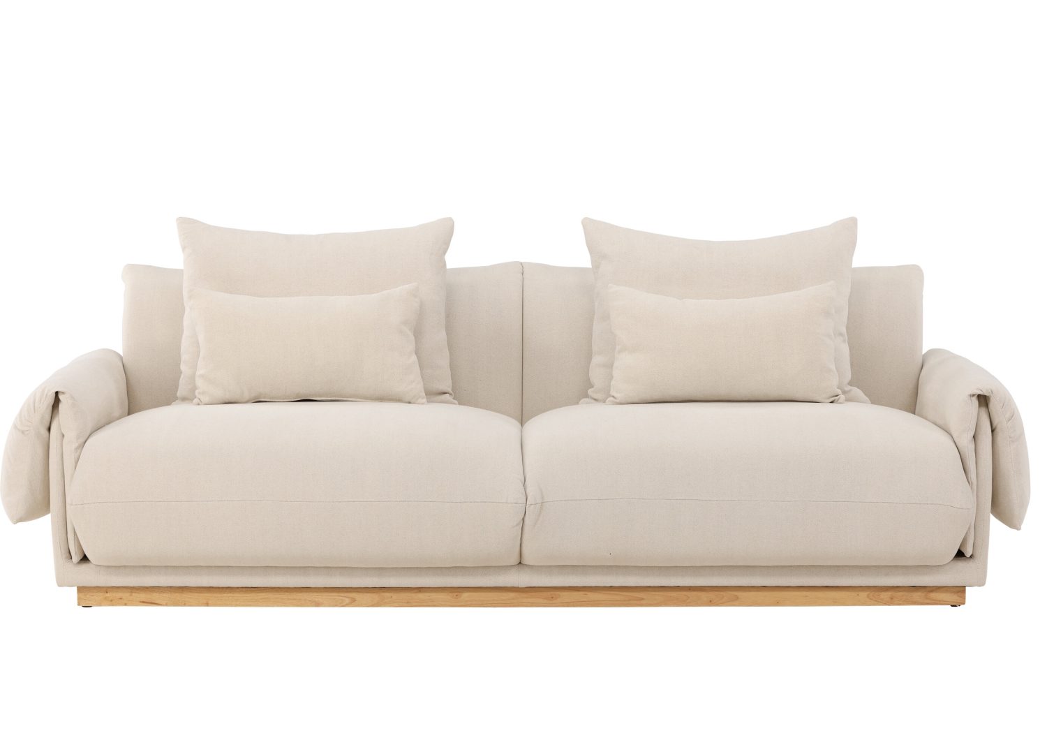 Vue détaillée du canapé Mollösund beige