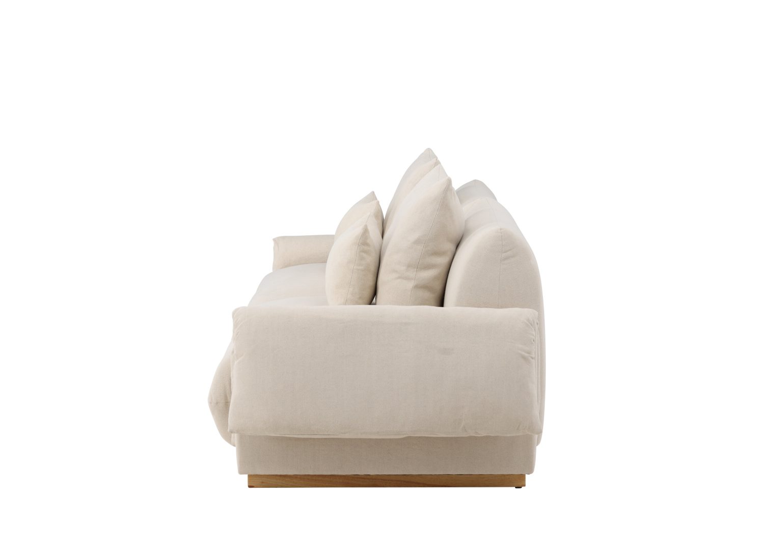 Vue produit du canapé Mollösund beige