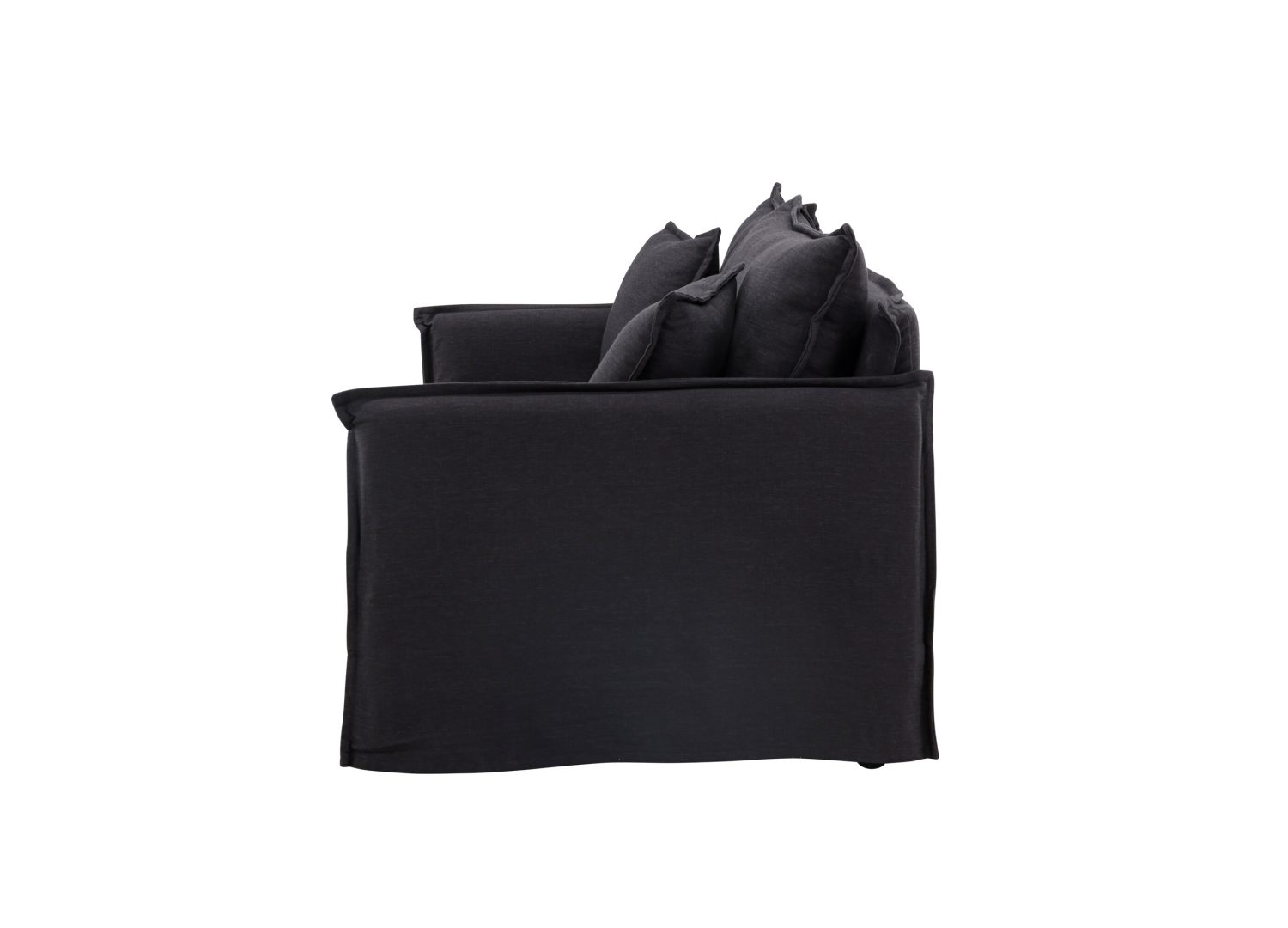 Vue produit du canapé Nova noir