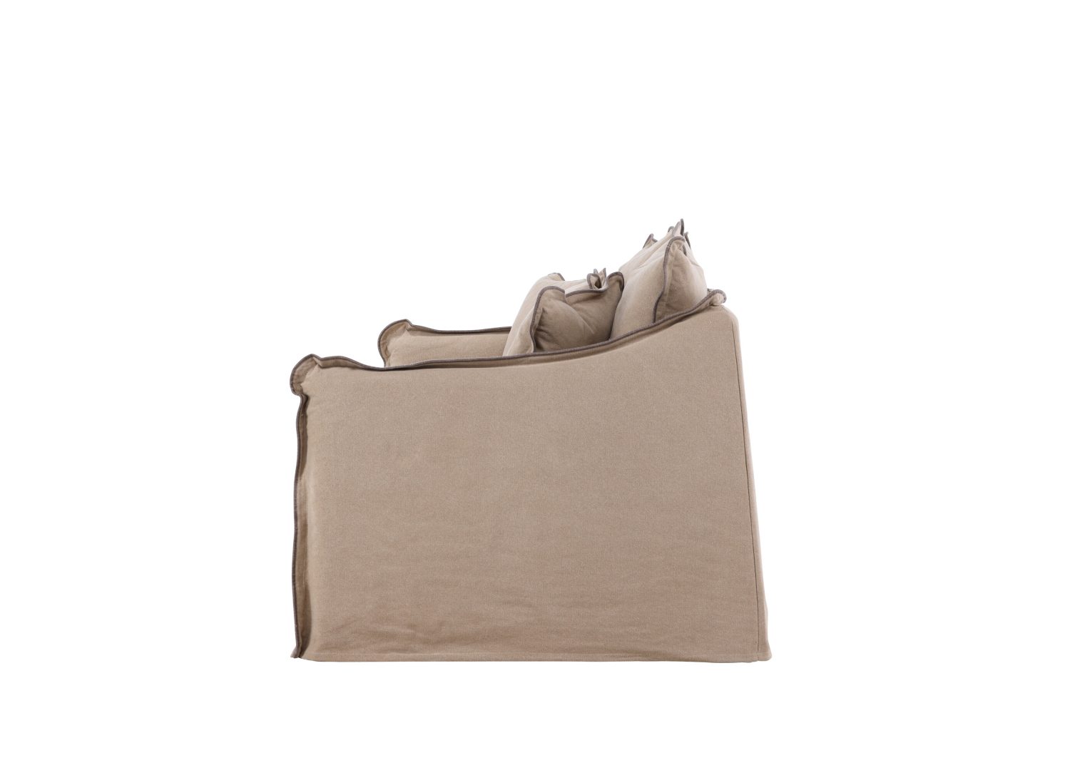 Vue produit du canapé Oskarshamn marron