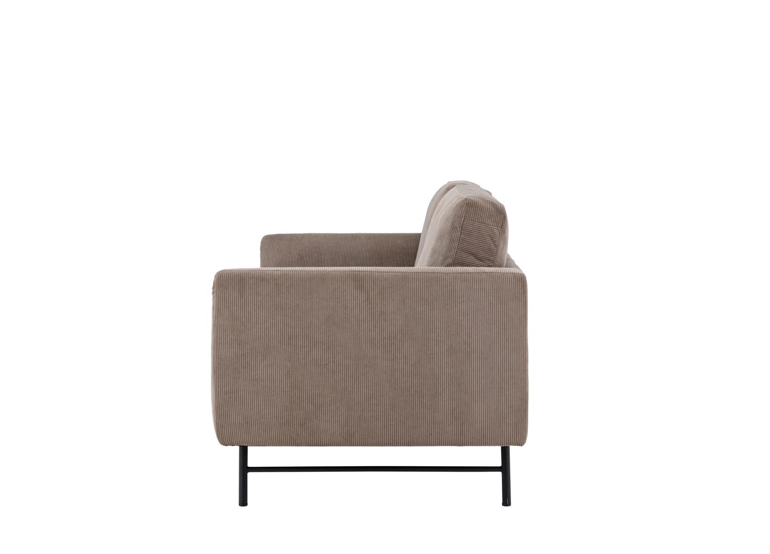 Vue produit du canapé Sky marron