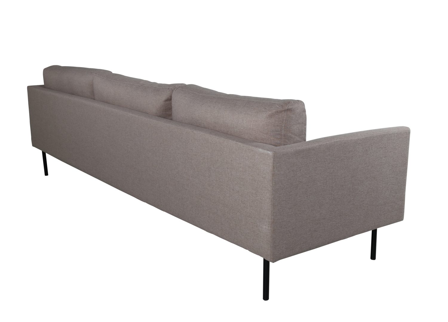 Vue produit du canapé Zoom marron