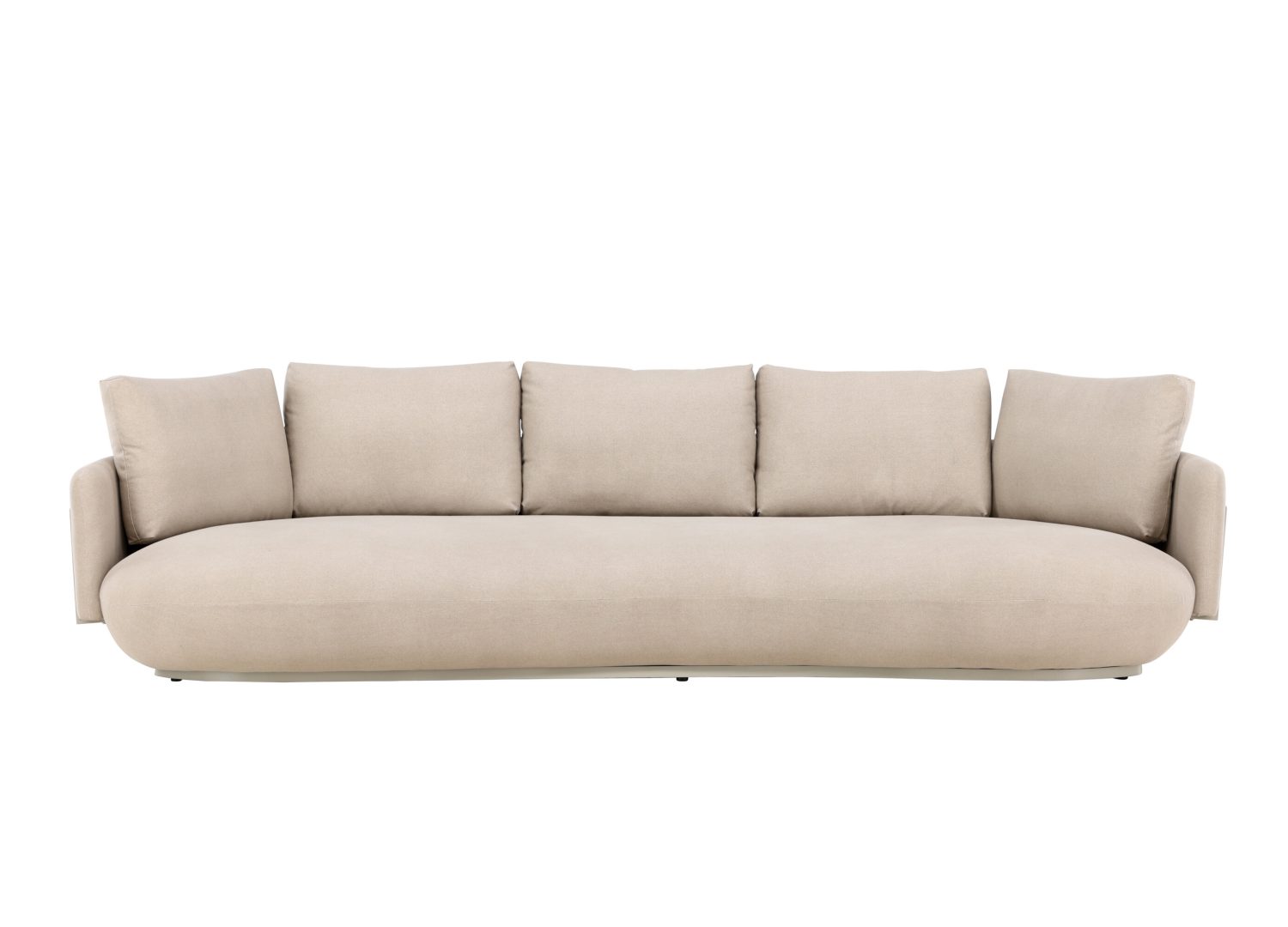 Vue détaillée du canapé Stellar beige