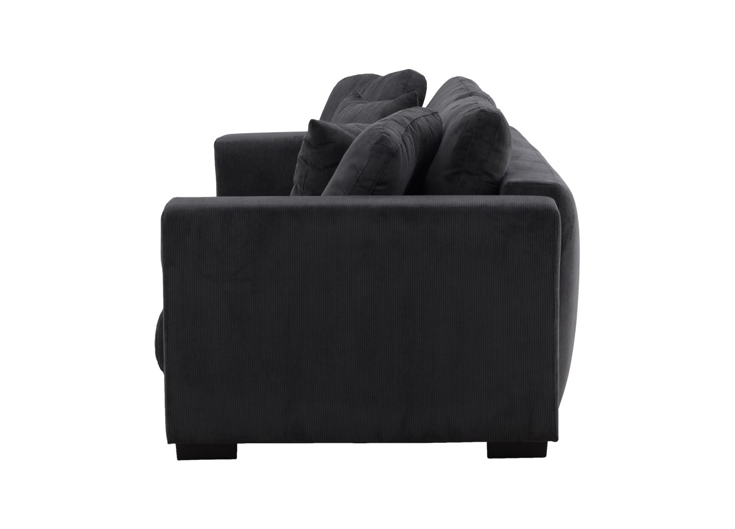 Vue produit du canapé Bellman gris foncé