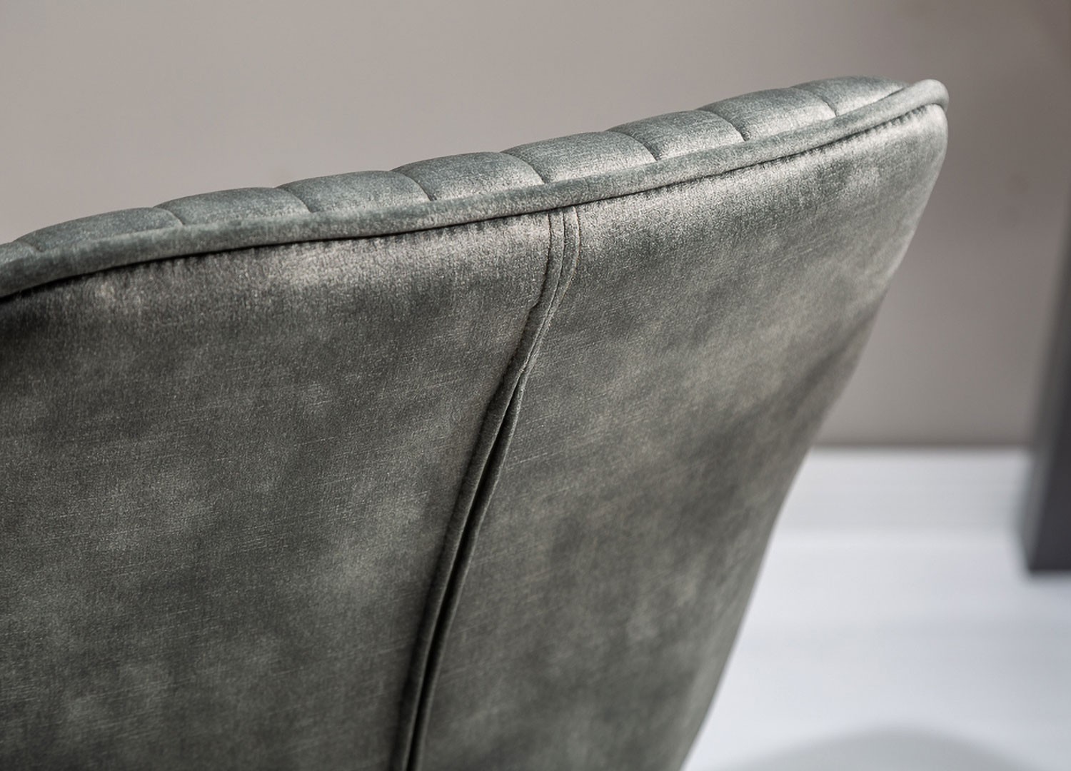 Chaise de bureau velours vert foncé pivotante avec accoudoirs