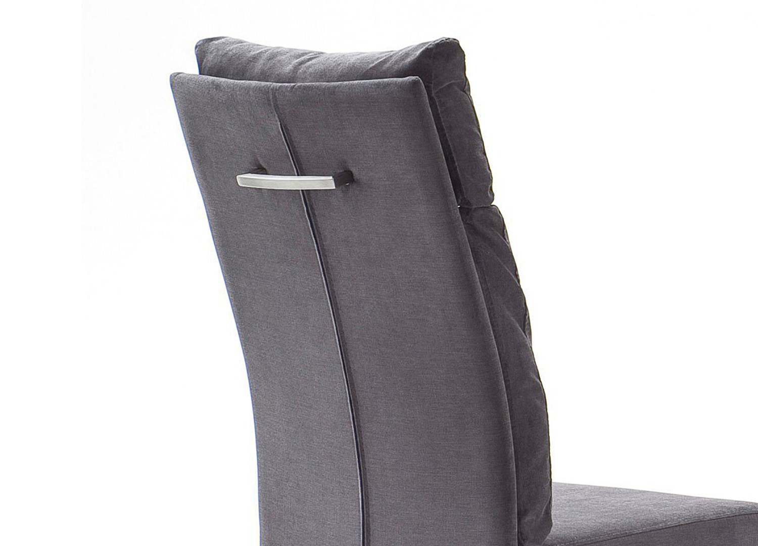 Chaises design tissu et acier