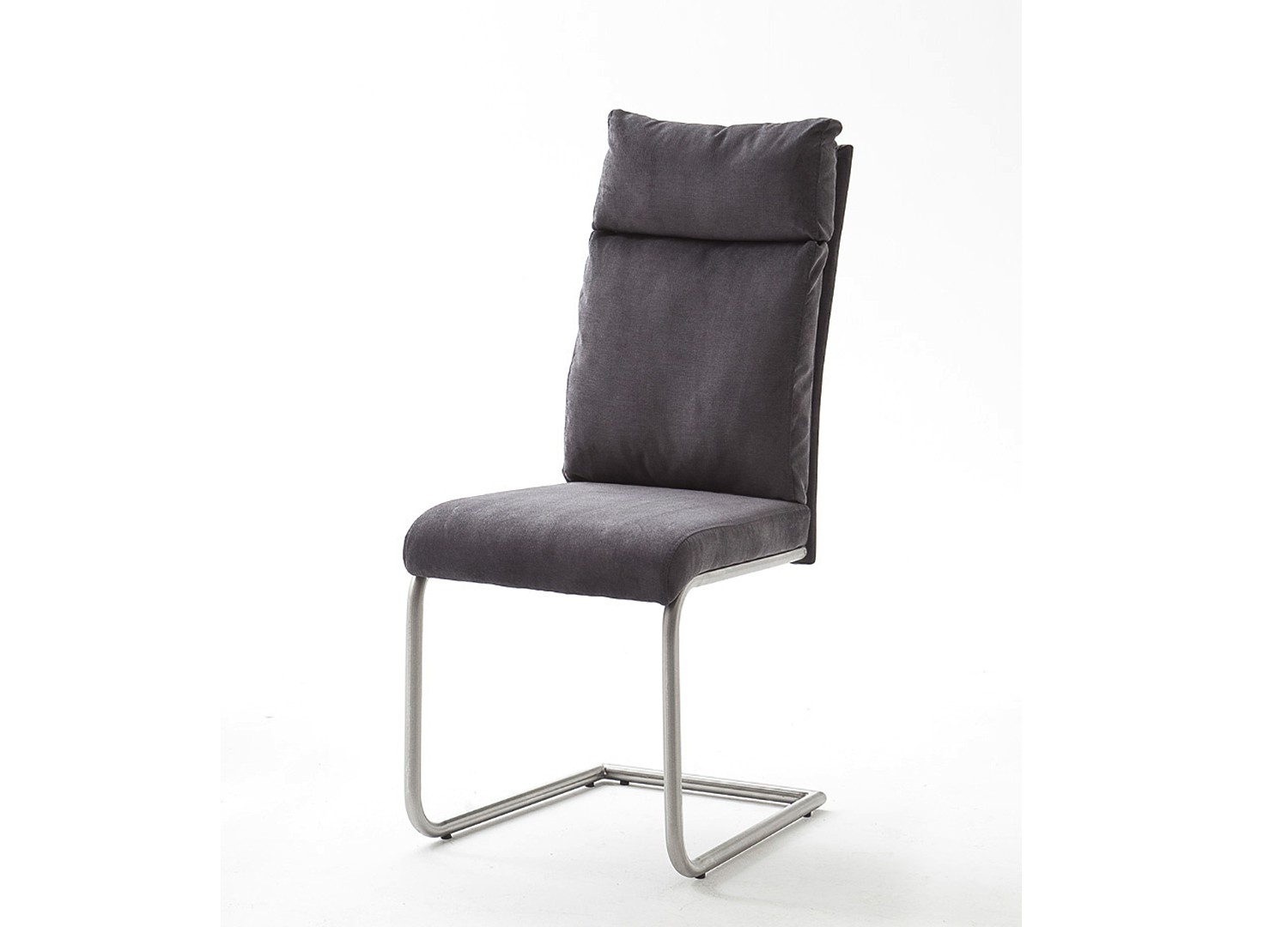 Chaises design tissu et acier