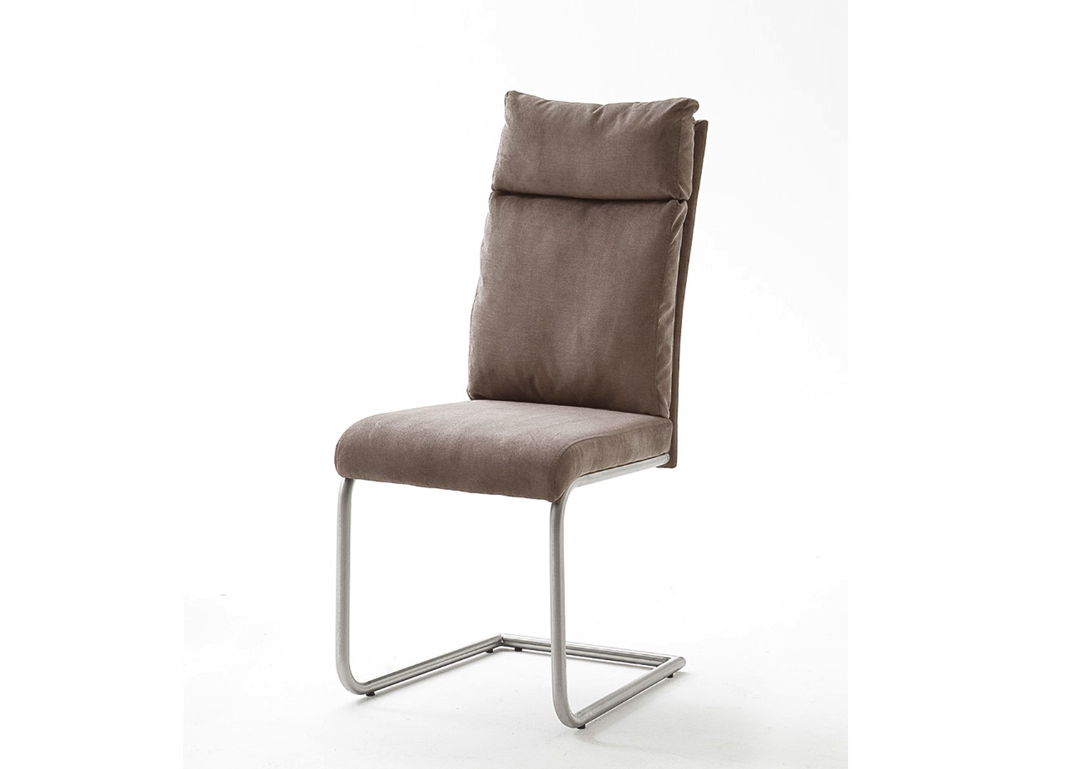 Chaises design tissu et acier