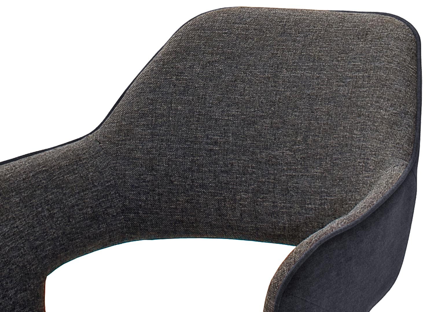 Chaises modernes avec accoudoirs pied traîneau