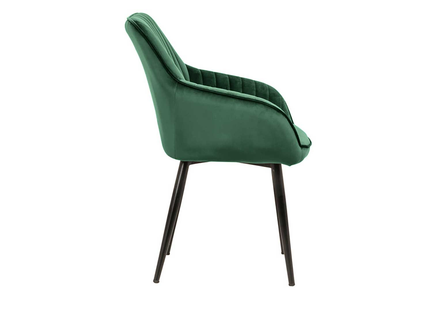 Chaises modernes velours vert
