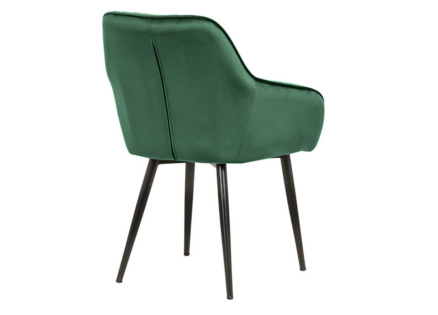 Chaises modernes velours vert