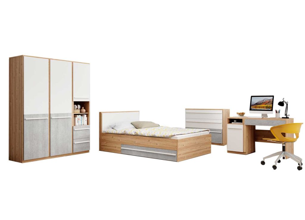 Chambre enfant moderne Pixel