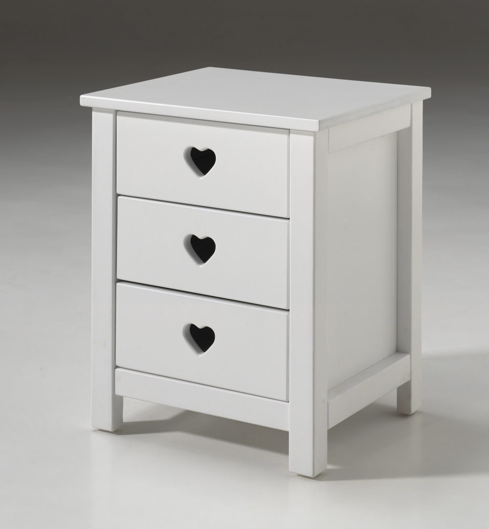 Chambre fille laqué blanche