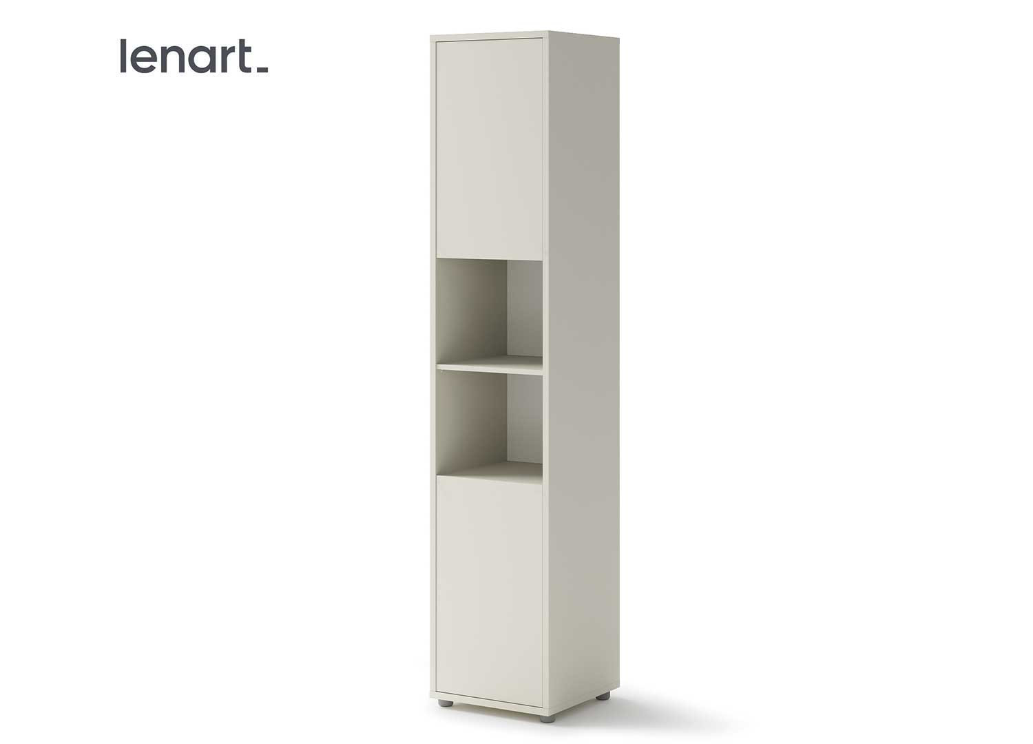 Colonne cachemire 2 portes et 2 niches pour lit vertical 140x200 cm Bed Concept