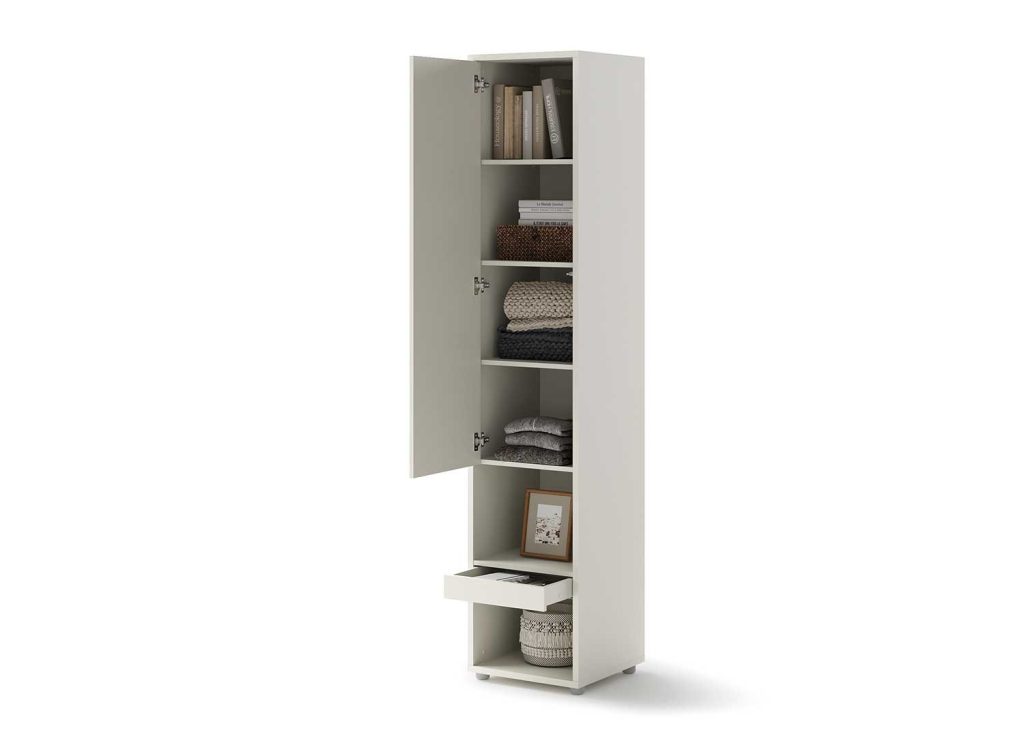 Colonne de rangement cachemire  pour lit vertical 140x200 cm Bed Concept
