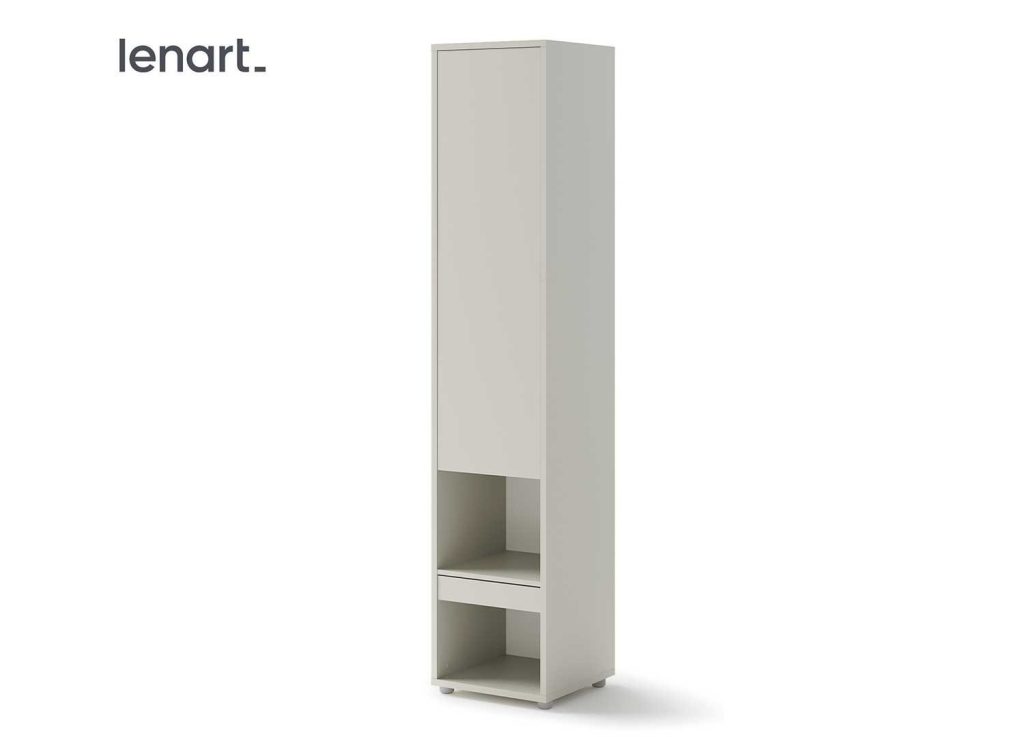 Colonne de rangement cachemire pour lit vertical 140x200 cm Bed Concept
