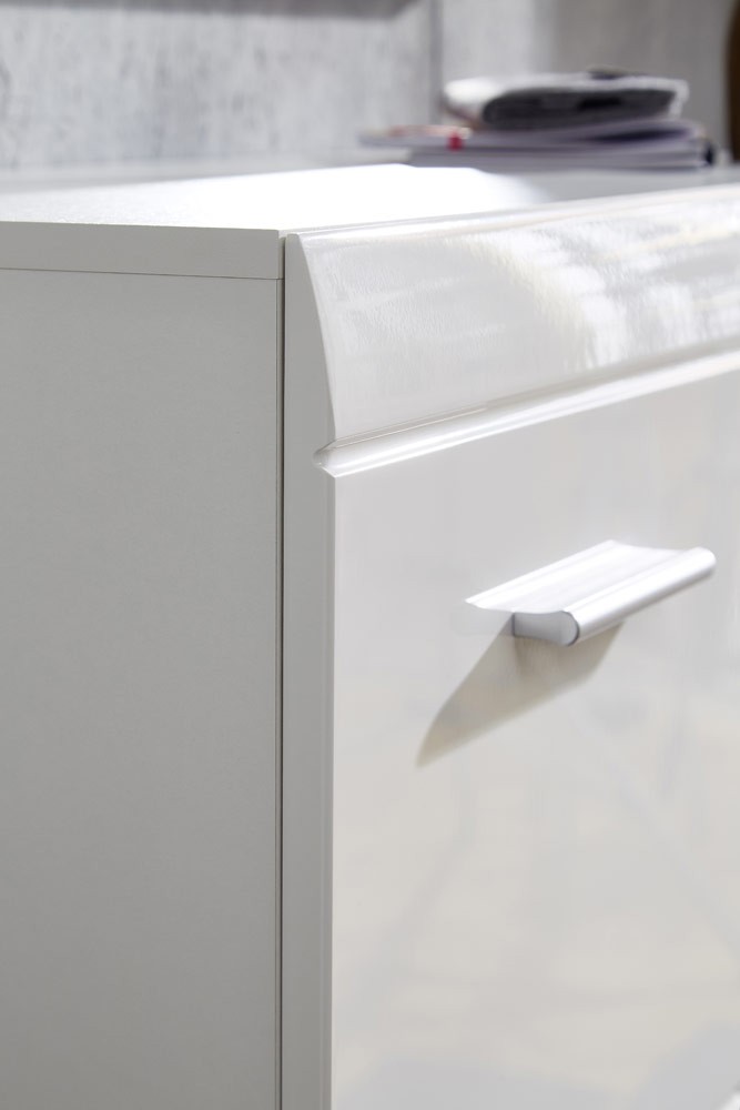 Ensemble de meuble d'entrée laqué blanc