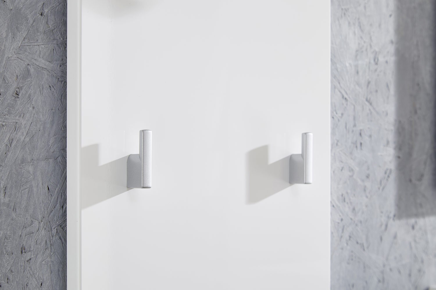 Ensemble de meuble d'entrée laqué blanc