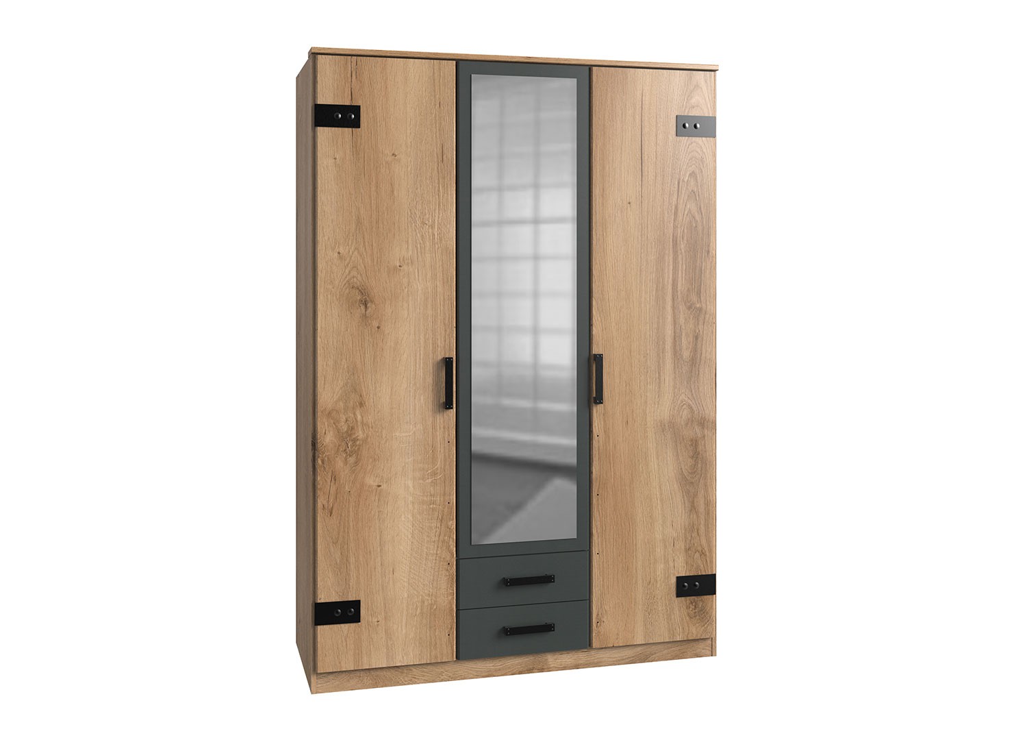 Ensemble de mobilier chambre ado style industriel