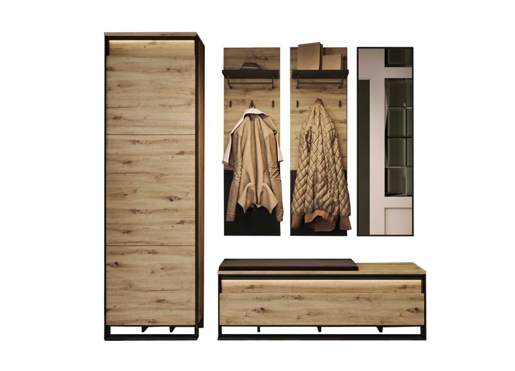Ensemble d'entrée avec rangements moderne Quant