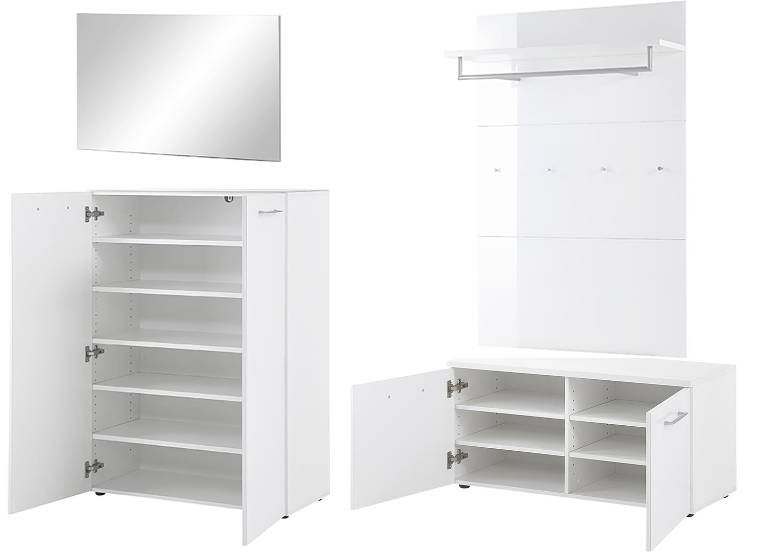 Ensemble entrée complet blanc