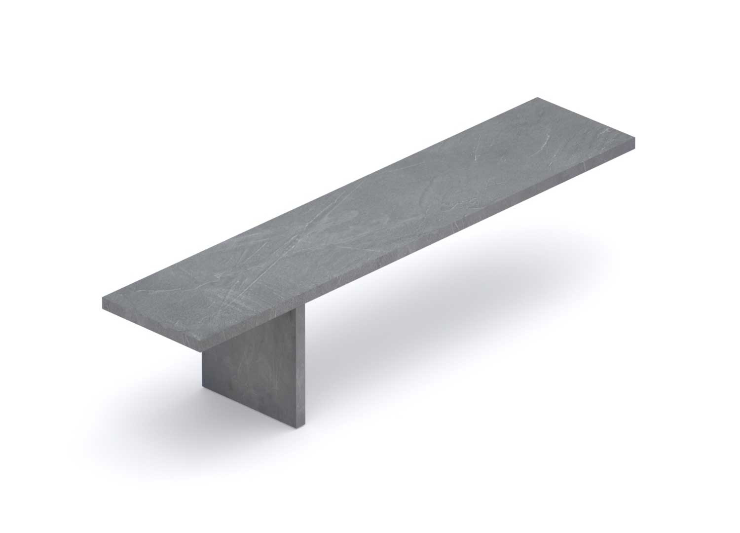 Ensemble TV design ardoise et graphite Eloa