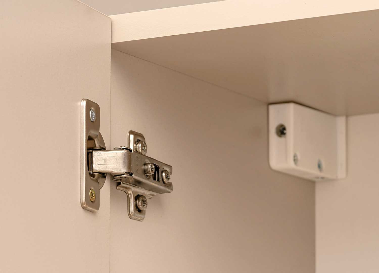 Ensemble TV suspendu design cachemire et chêne Gusto