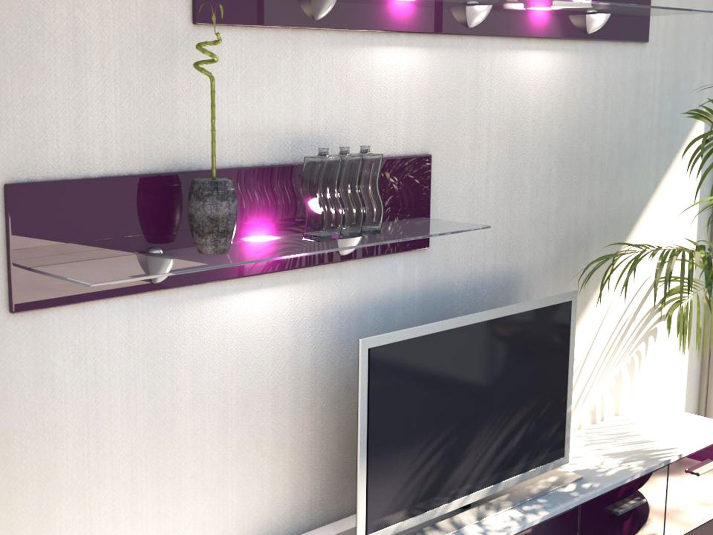 Étagère murale design 98 cm