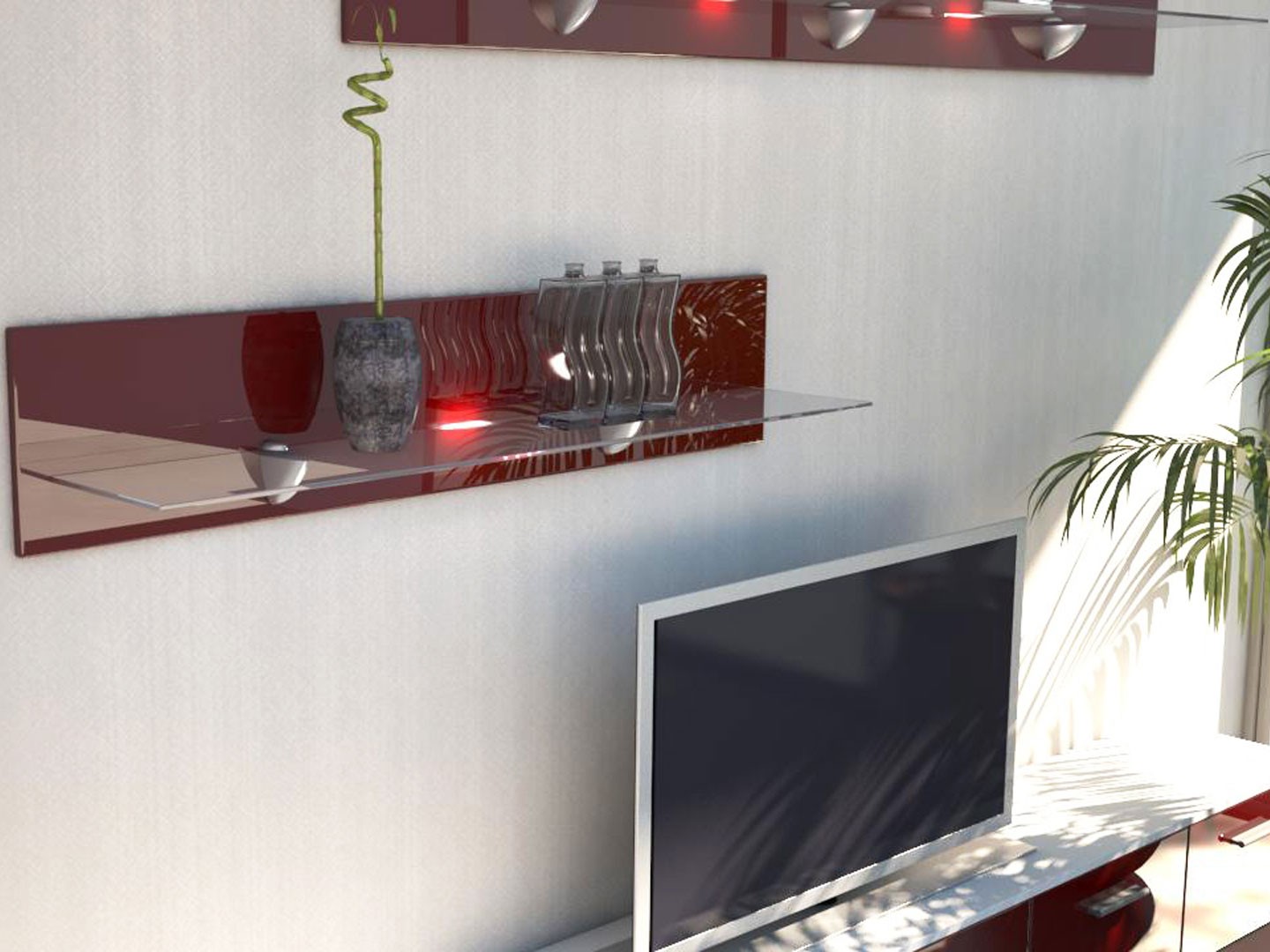 Étagère murale design 98 cm
