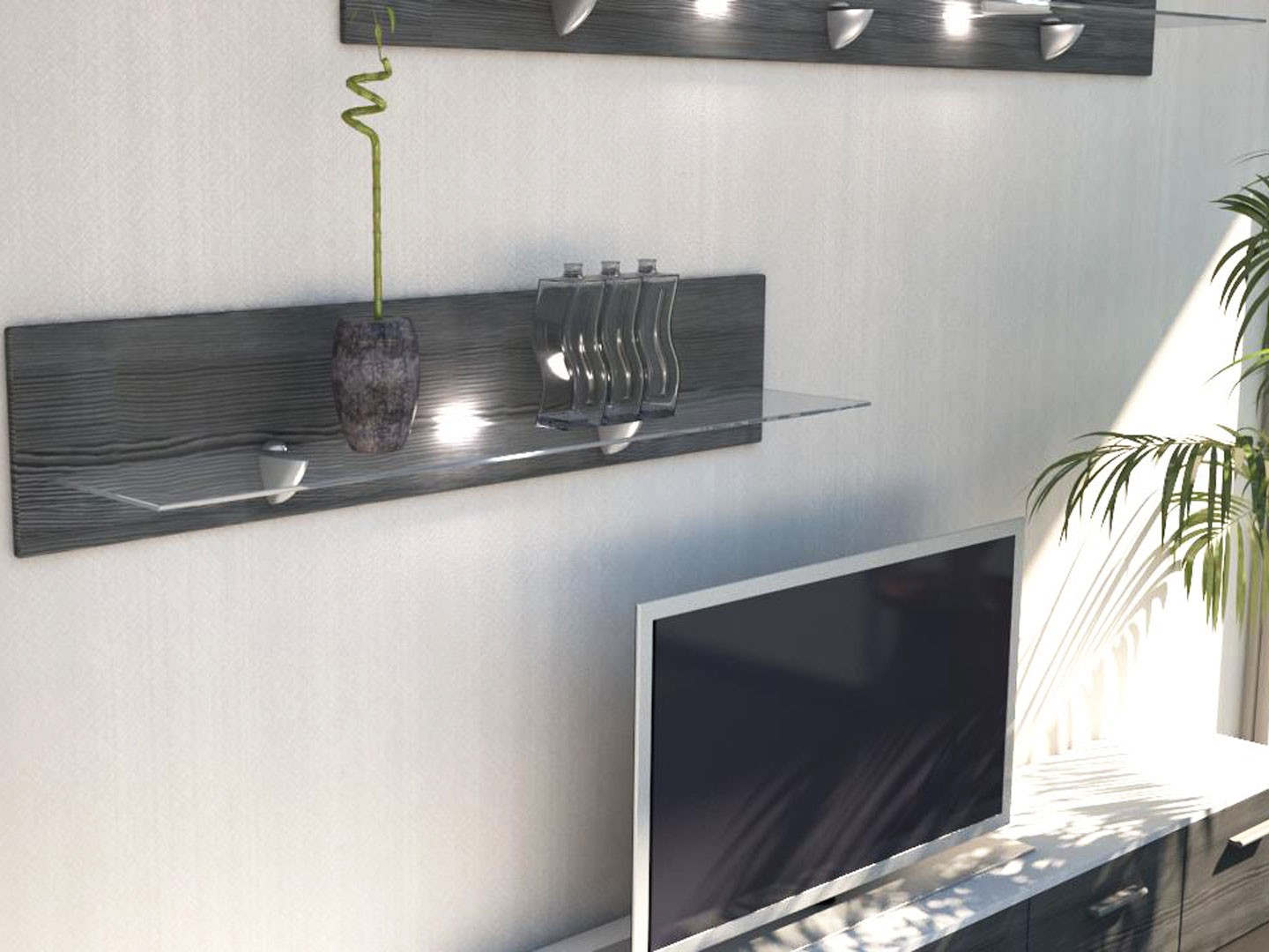 Étagère murale design 98 cm